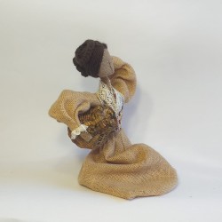 Bambola Tatalla in juta grezza