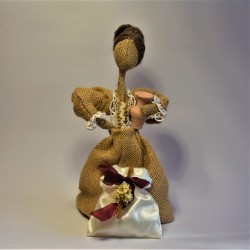 Bambola Dinedda in juta...