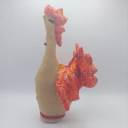 Pavoncella in juta e...