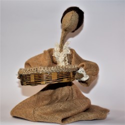 Bambola Lionora in juta...